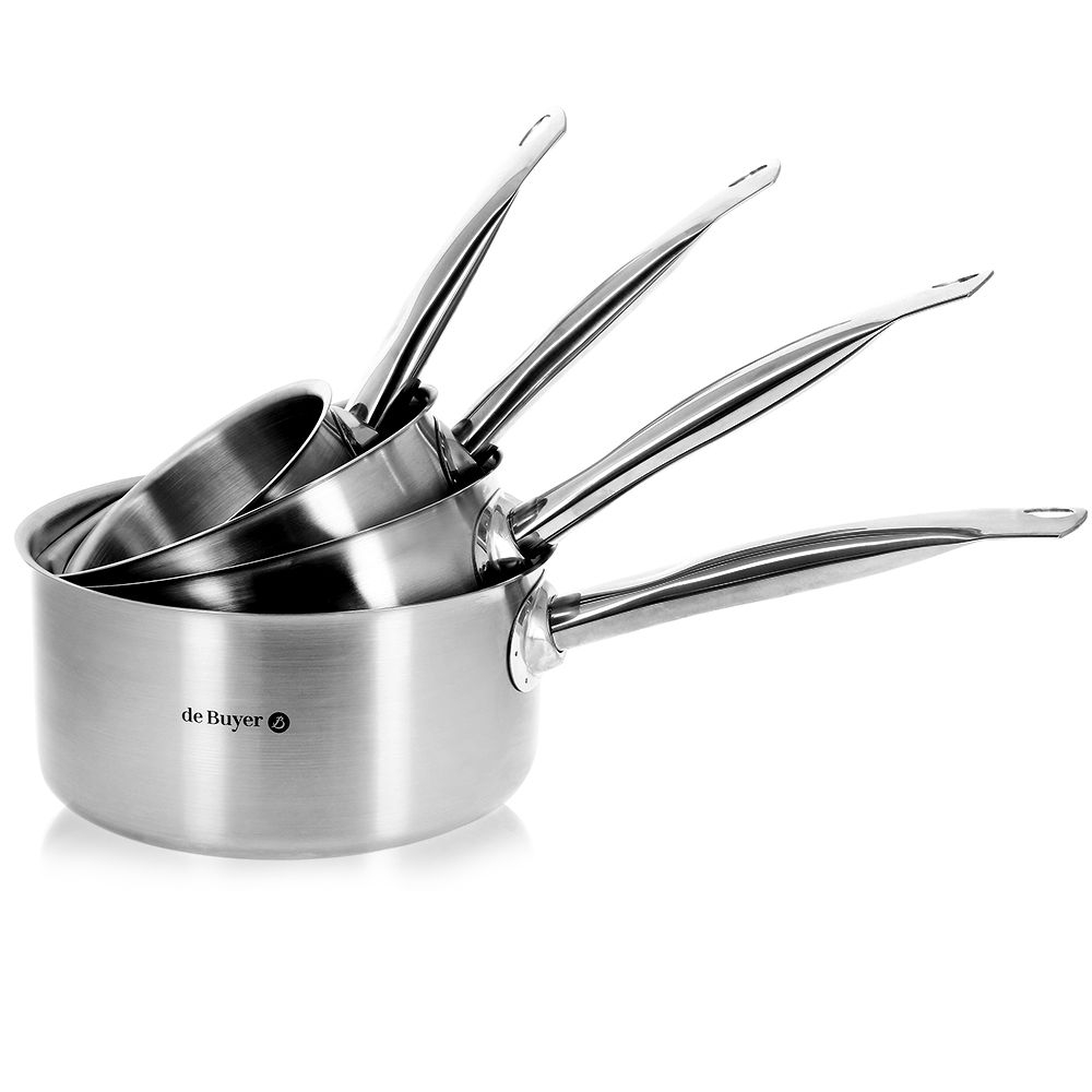 De Buyer Affinity Saucepan in Stainless Steel 9cm