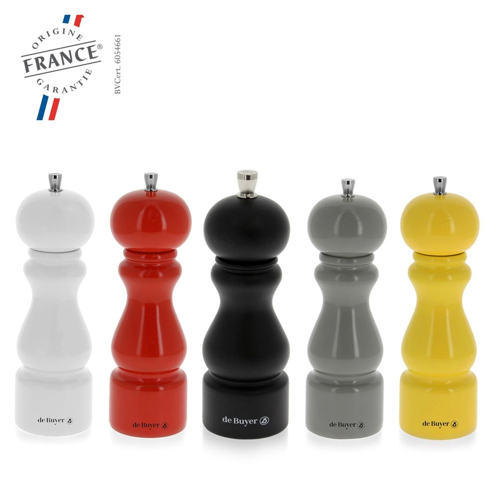de Buyer Marlux - Rumba Pepper and Salt Mill - 20 cm - White Matt