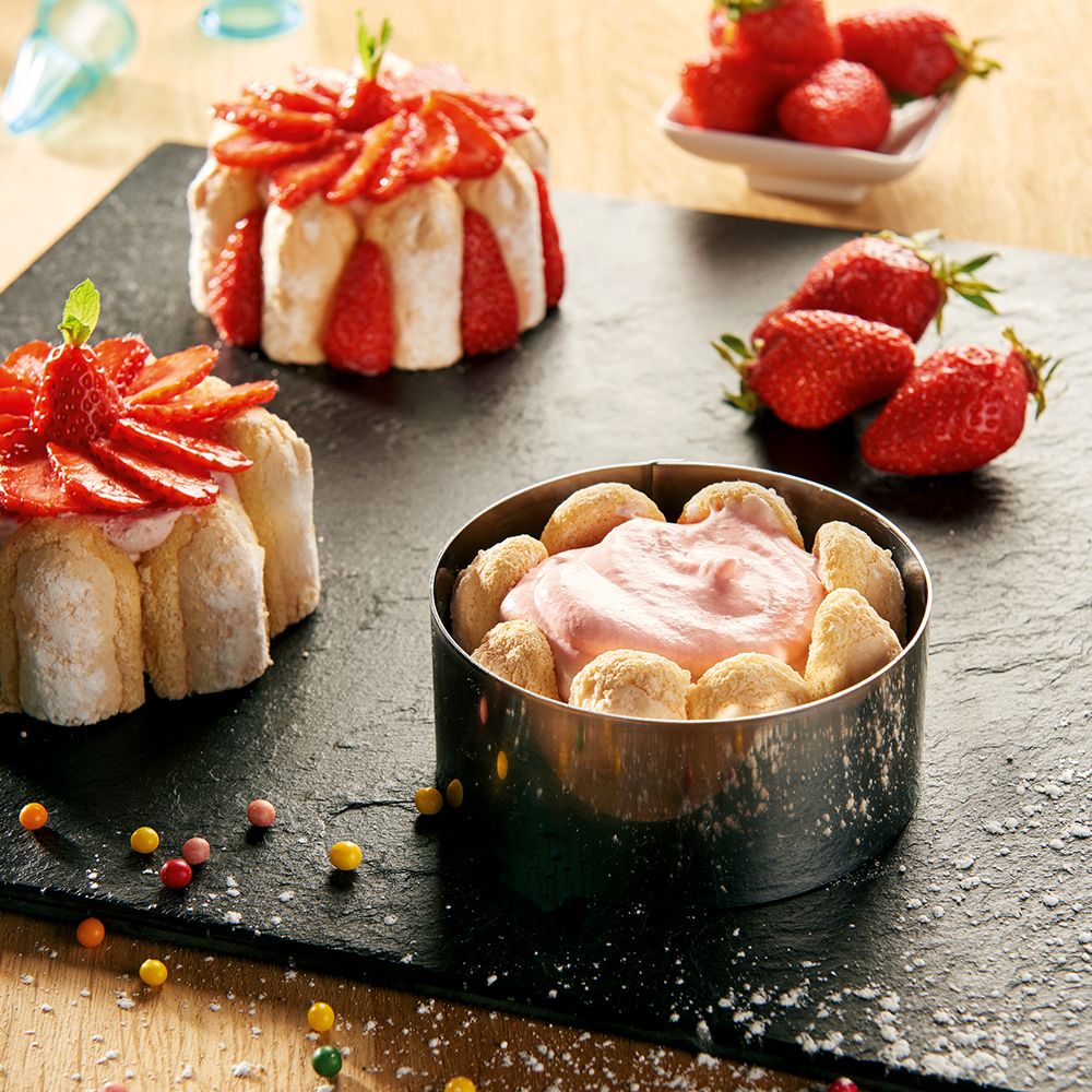 de Buyer - Round pastry ring - height 4,5 cm de Buyer - Round pastry ring - height 4,5 cm
