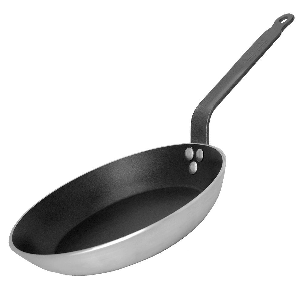 de Buyer Choc Non-Stick Aluminum Fry Pan 9-1/2 with Yellow Handle