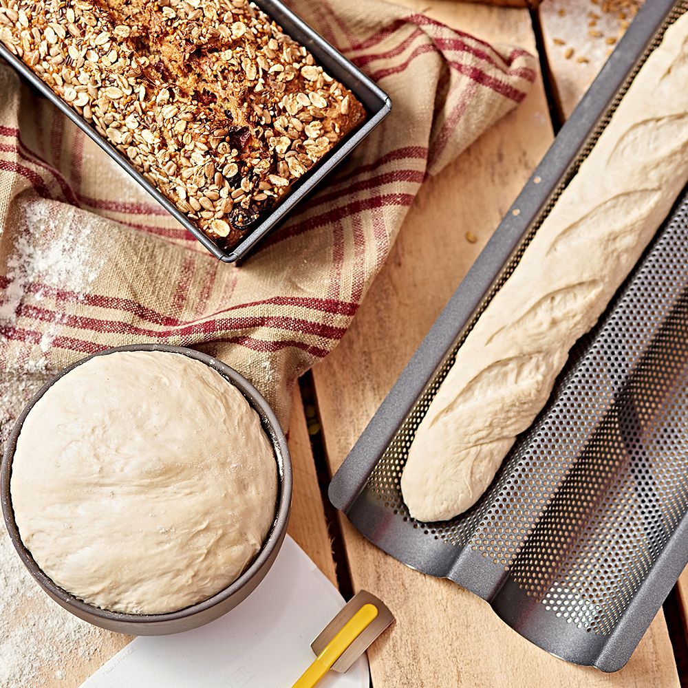 de Buyer - Baguette & Bread - Set of 4 homemadebread