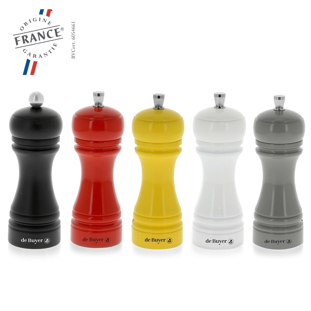 de Buyer Marlux - Java Pepper and Salt Mill - 14 cm - black