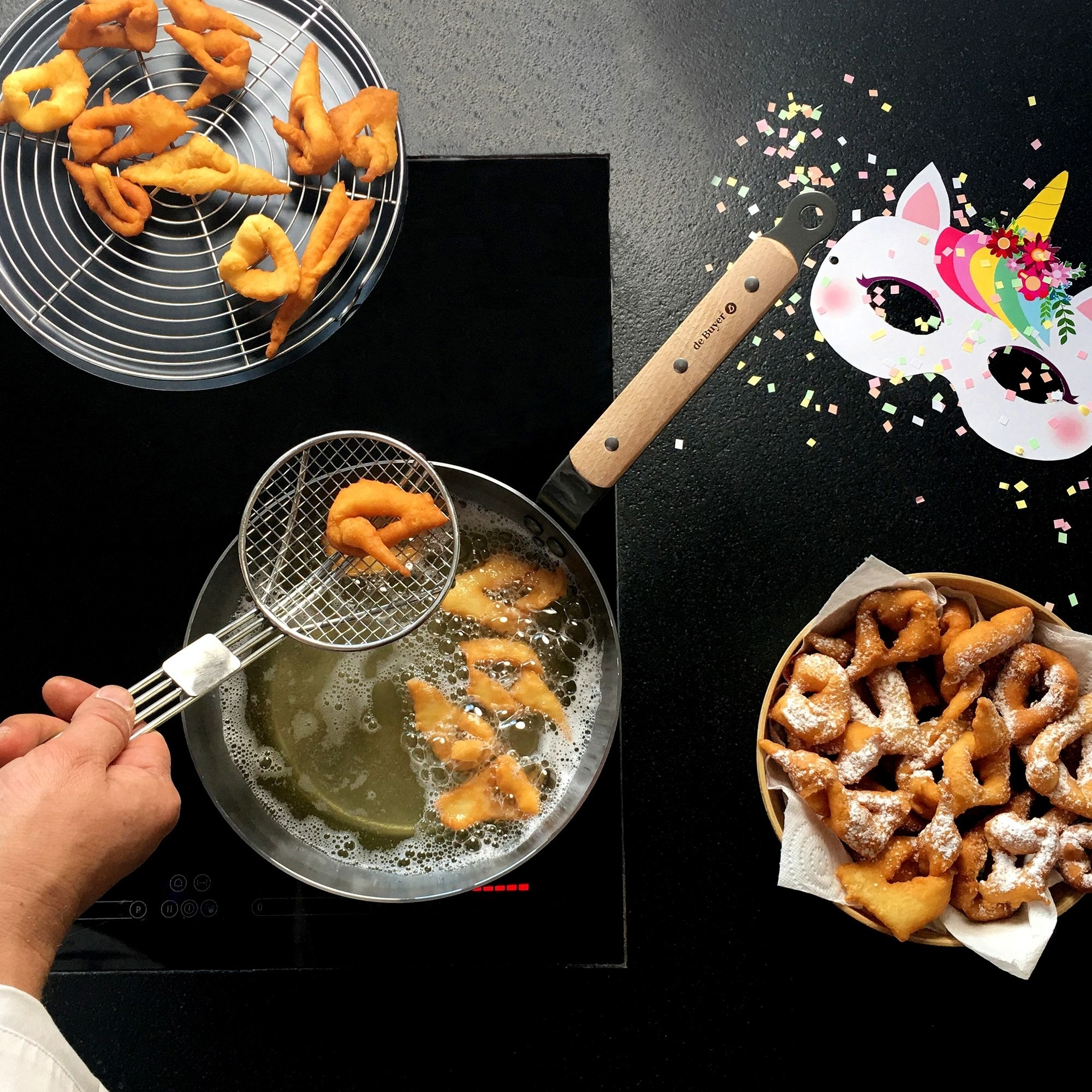 de Buyer - Extra-strong wire skimmer | Stainless steel