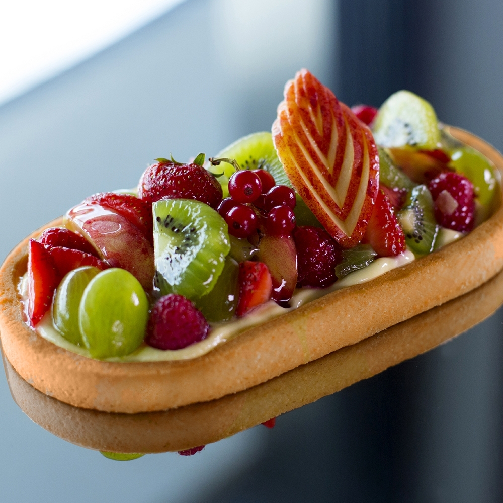 de Buyer - Oval pastry ring - height 2 cm - Valrhona de Buyer - Oval pastry ring - height 2 cm - Valrhona