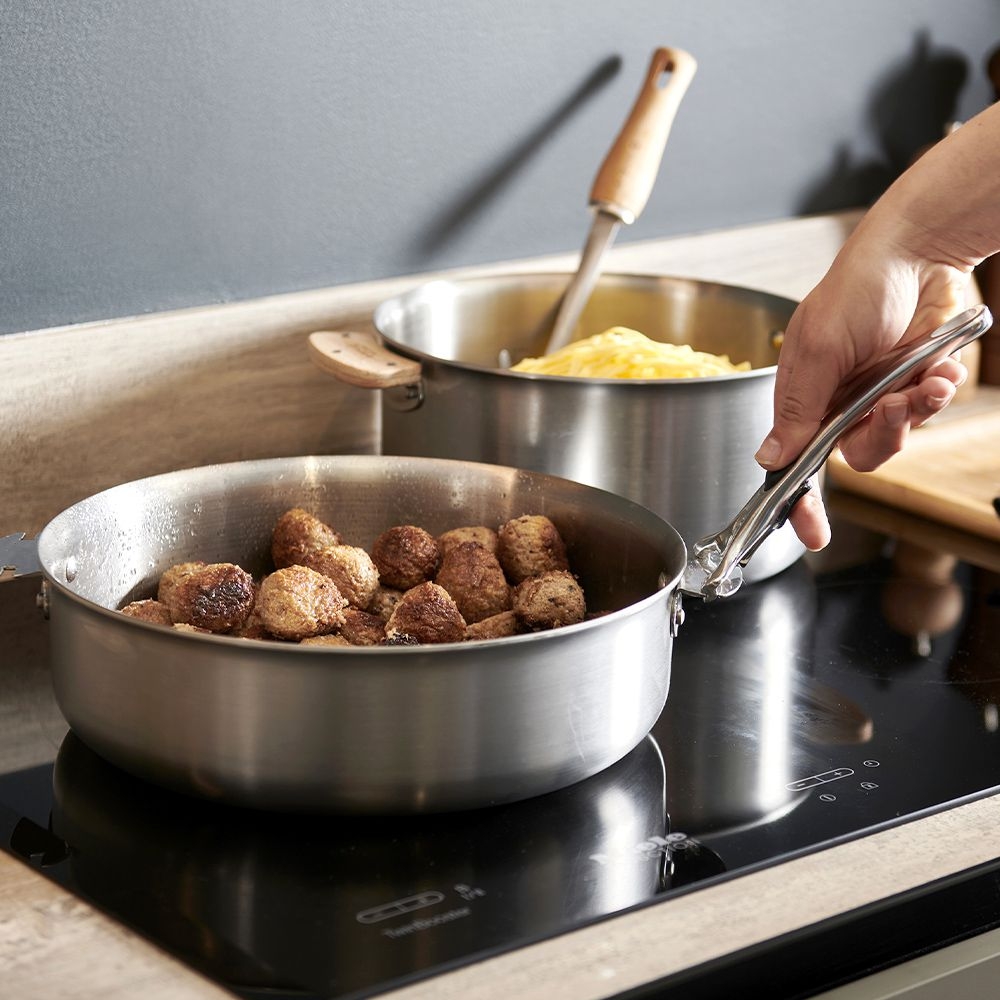 de Buyer - Stainless steel Sauté Pan in 2 sizes - ALCHIMY LOQI