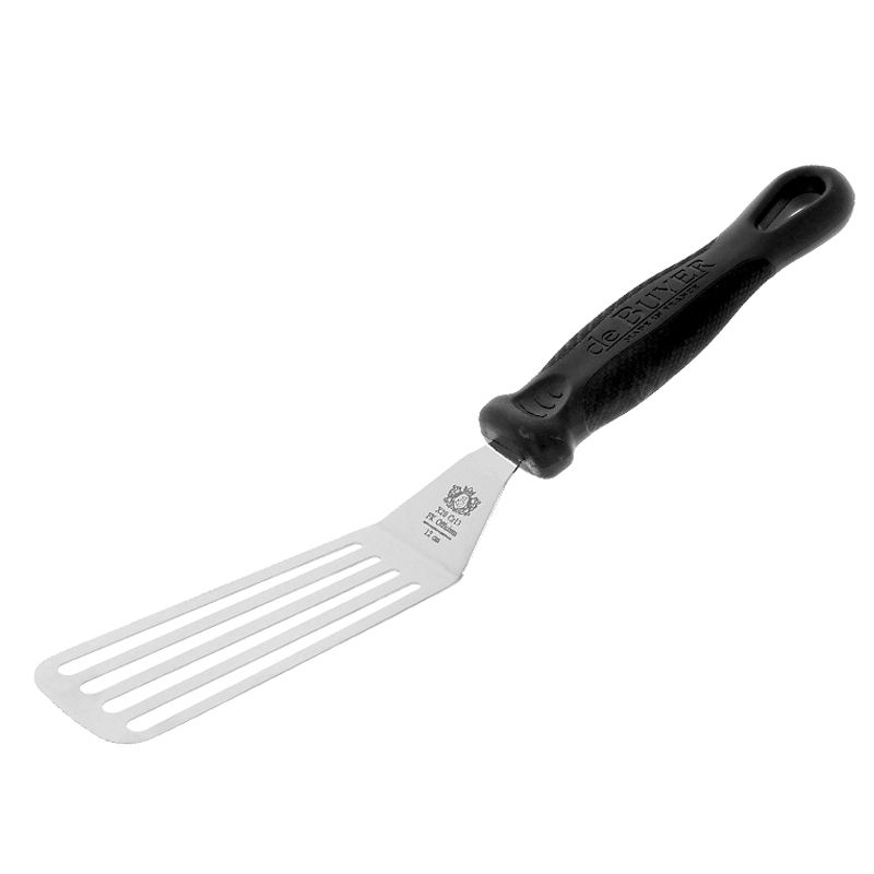 de Buyer - Cranked service spatula Slotted - FKOfficium