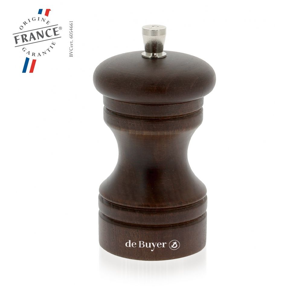 de Buyer Marlux - Paso Pepper and Salt Mill - 10 cm - Dark