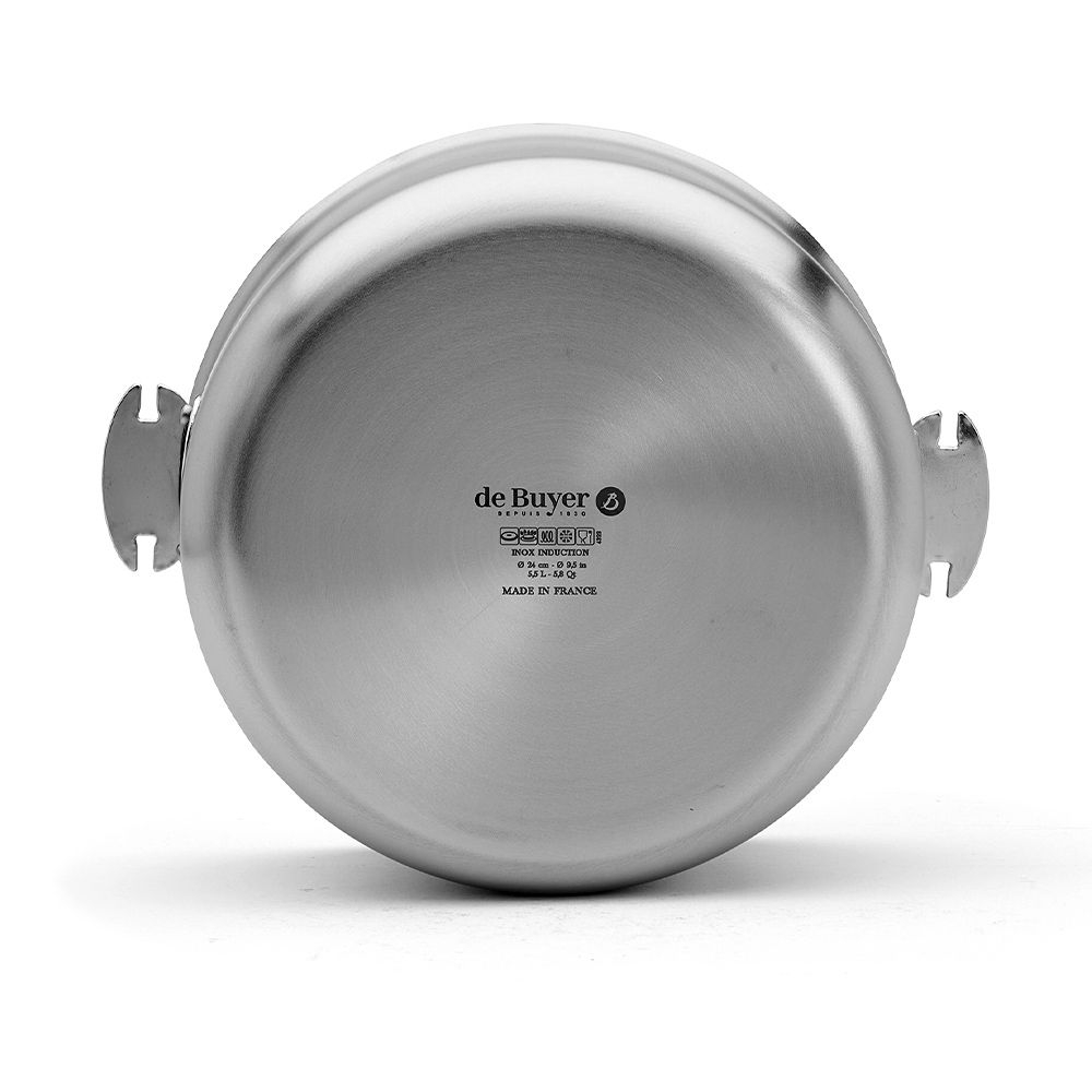 de Buyer - Stainless steel casserole in 4 sizes - ALCHIMY LOQI