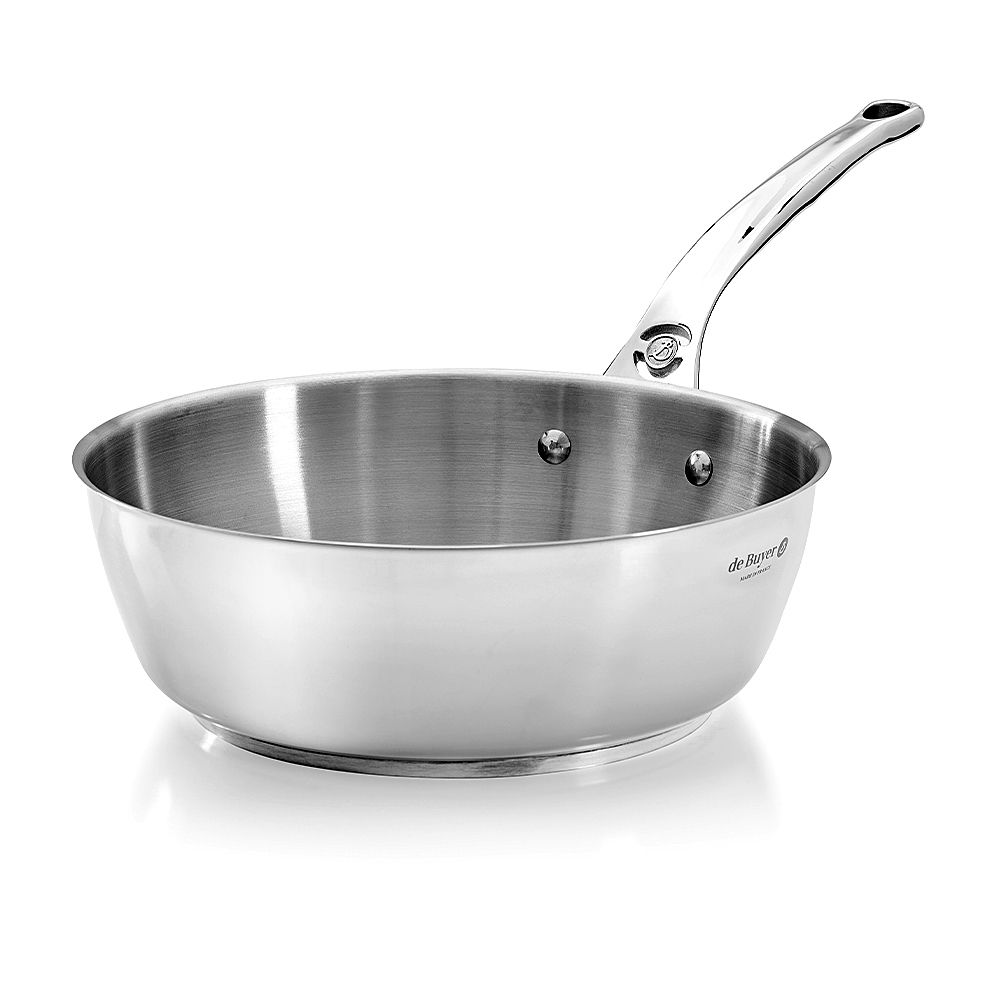 de Buyer - Milady - Stainless Steel rounded sauté-pan 24 cm