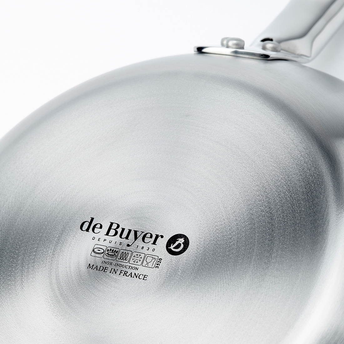 de Buyer - Stainless Steel - Rounded sauté-pan - ALCHIMY