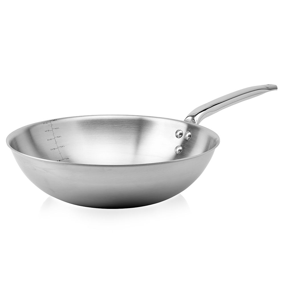 de Buyer Alchimy 5.3 qt. Tri-Ply Stainless Steel Sauce Pot 3605.24