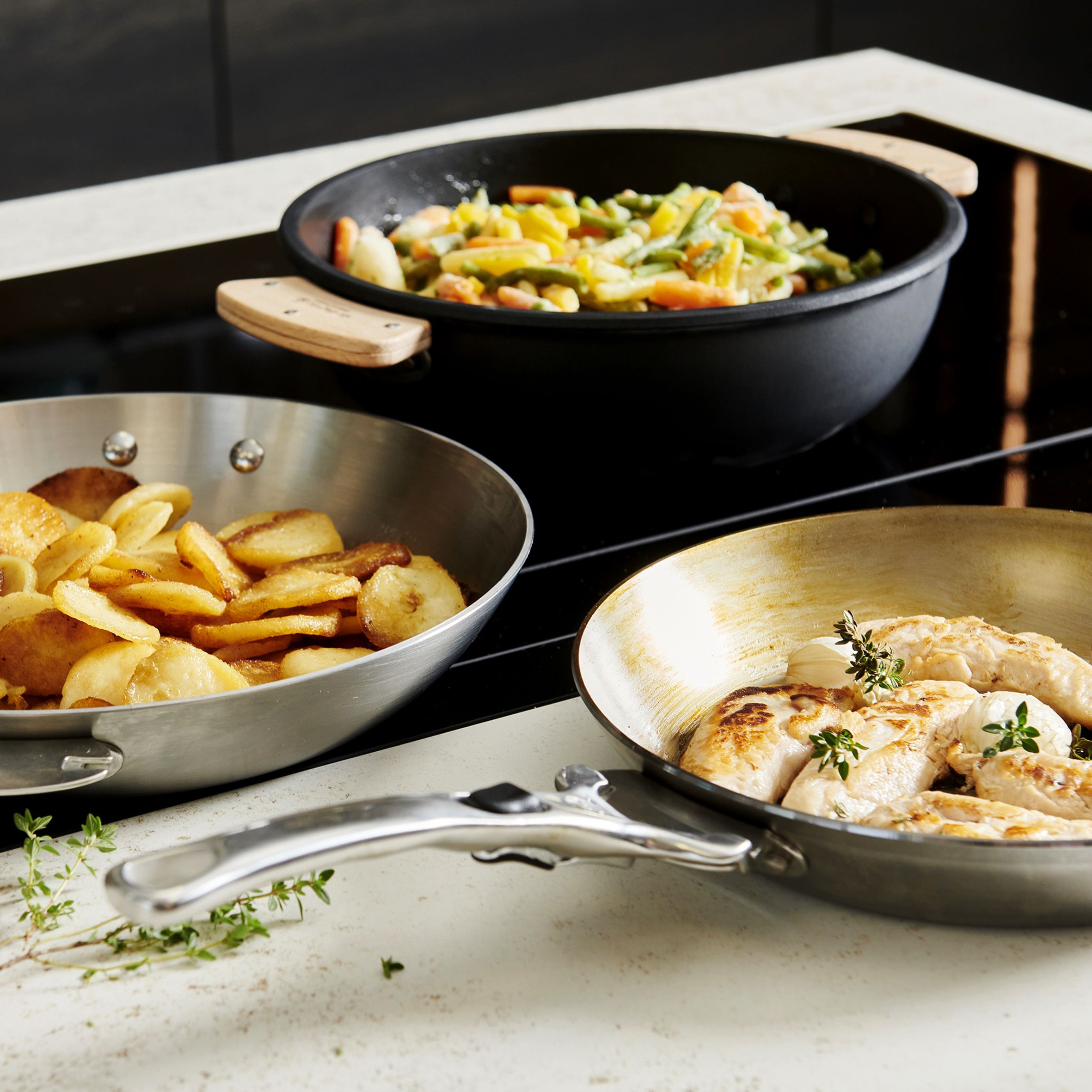 de Buyer - Edelstahl Bratpfanne in 4 Größen - ALCHIMY LOQY de Buyer - Edelstahl Bratpfanne in 4 Größen - ALCHIMY LOQY