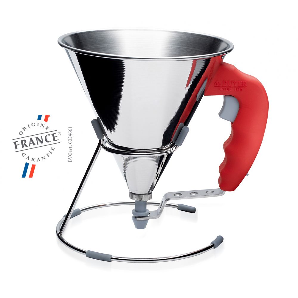 de Buyer - Automatischer Mini-Fondanttrichter aus Edelstahl