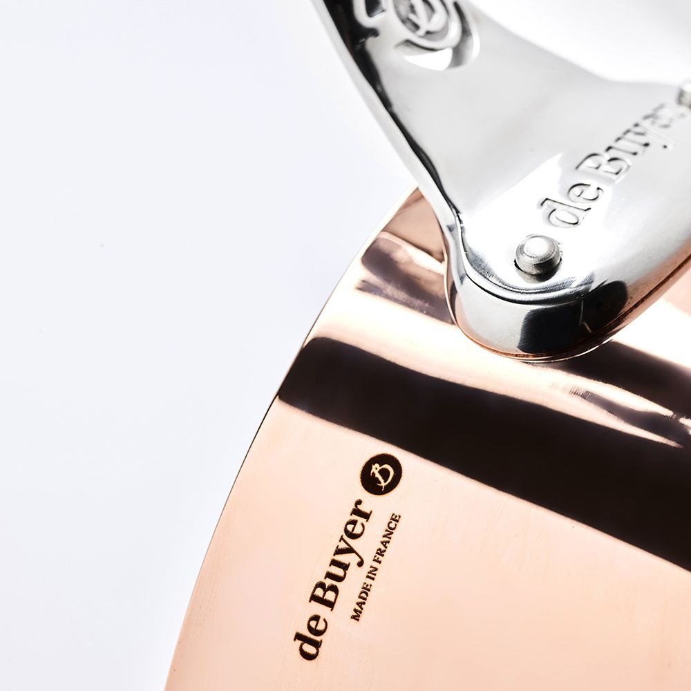 de Buyer - Kupfer Sauteuse gerade - Inocuivre de Buyer - Kupfer Sauteuse gerade - Inocuivre